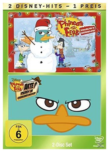 Phineas und Ferb: Perry in Geheimer Mission / Schnabeltier in Geschenkpapier (DVD) 