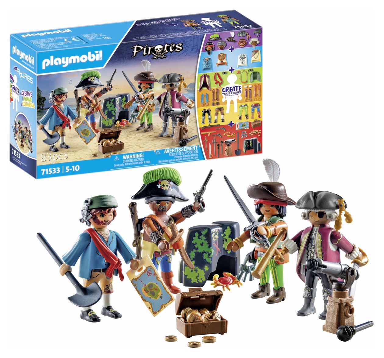 71533 Pirates My Figures Piraten 