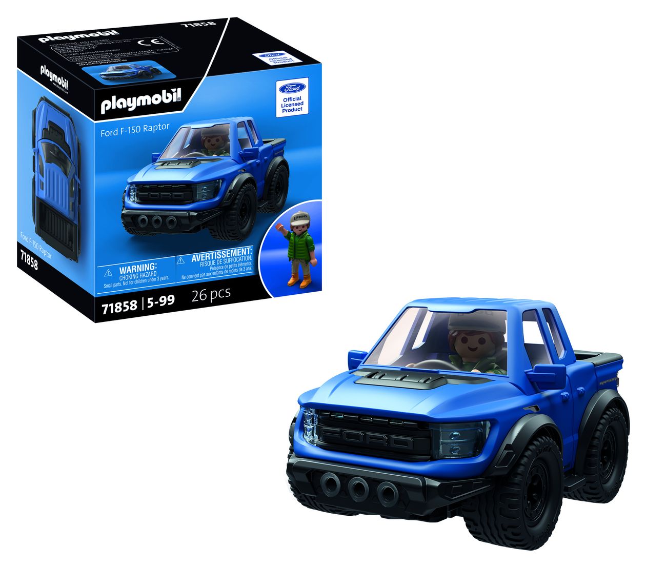 Collector Cars Ford F-150 Raptor Spielset 74 Teile  (Mehrfarbig) 