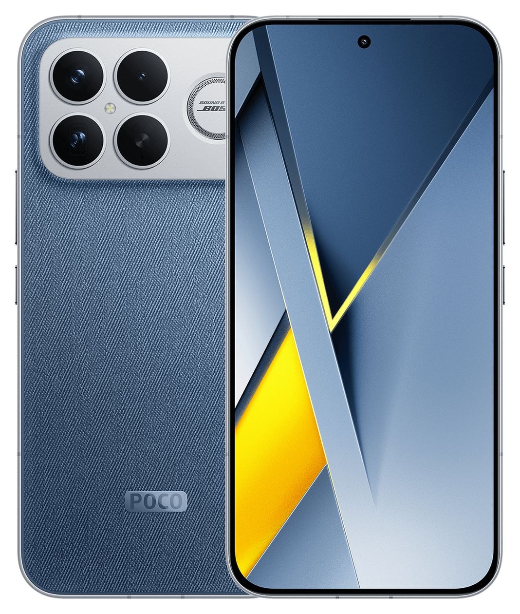 F8 Ultra 512 GB 5G Smartphone 17,5 cm (6.9 Zoll) 3,6 GHz Android 50 MP Dreifach Kamera Dual Sim WiFi 7 (Denim Blue) 