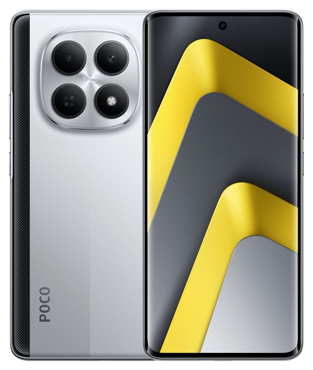 M8 512 GB 5G Smartphone 17,2 cm (6.77") Android 50 MP Dual Kamera Dual Sim WiFi 5  (Silber) 