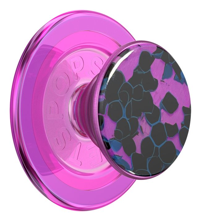 PopGrip Acetate Purple Prism Fingerring  (Schwarz, Violett) 