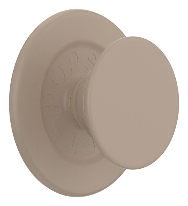 PopGrip MagSafe Latte Soft Touch Fingerring Any MagSafe compatible case Any swappable PopTop All PopMounts sold today  (Latte) 