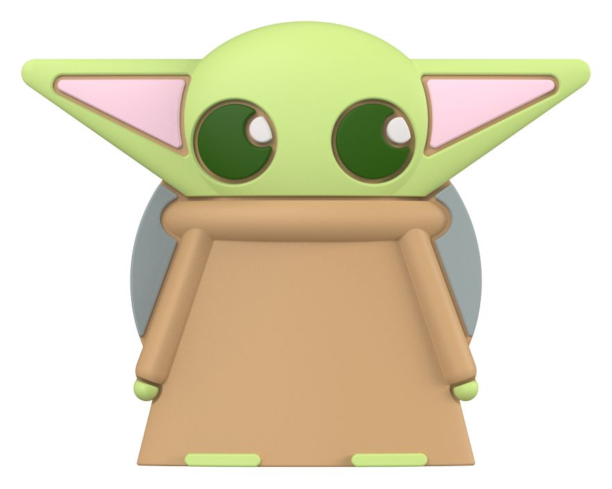 PopGrip Star Wars Mandalorian - PopOut Grogu Fingerring für Universal (Hellbraun, Hellgrün) 