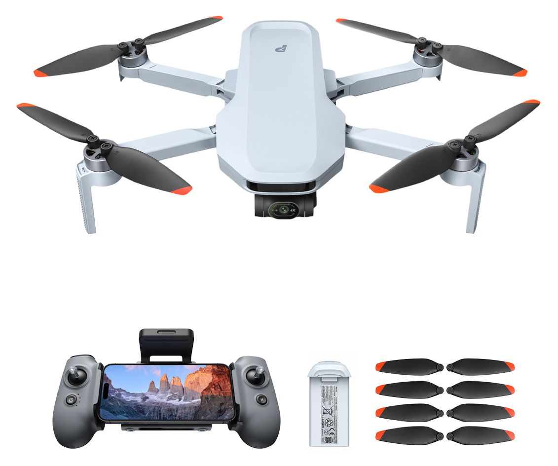 Atom 2 Standard Kit Quadrocopter Multicopter/Drohne Flugzeit: 32 min  (Grau) 