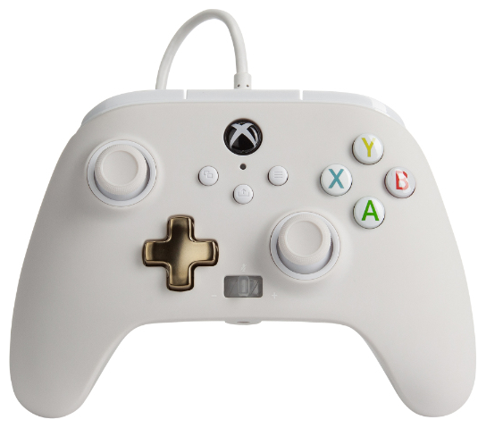 Enhanced Wired Controller Analog / Digital Gamepad Xbox One, Xbox Series S, Xbox Series X Kabelgebunden (Weiß) 