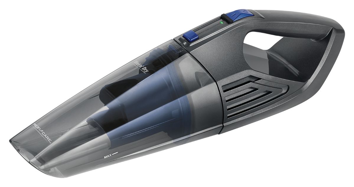 PC-AKS3034 Handstaubsauger Beutellos bis 20 min Laufzeit 14,8 V  (Anthrazit, Blau) 