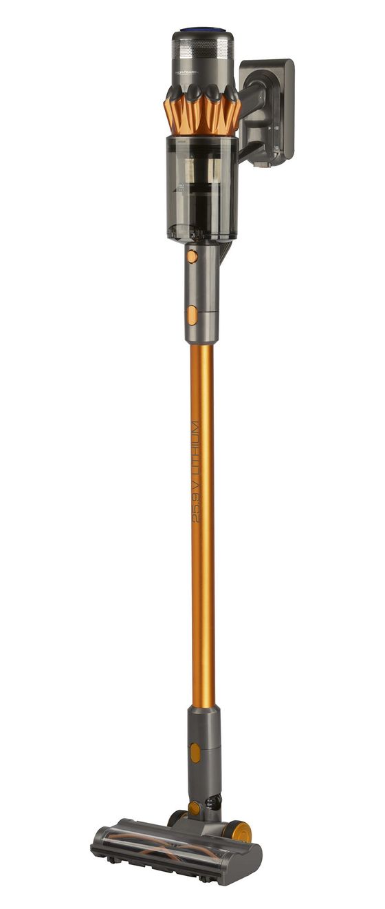 PC-BS3138A Handstaubsauger Beutellos bis 45 min Laufzeit 25,9 V HEPA  (Grau, Orange) 