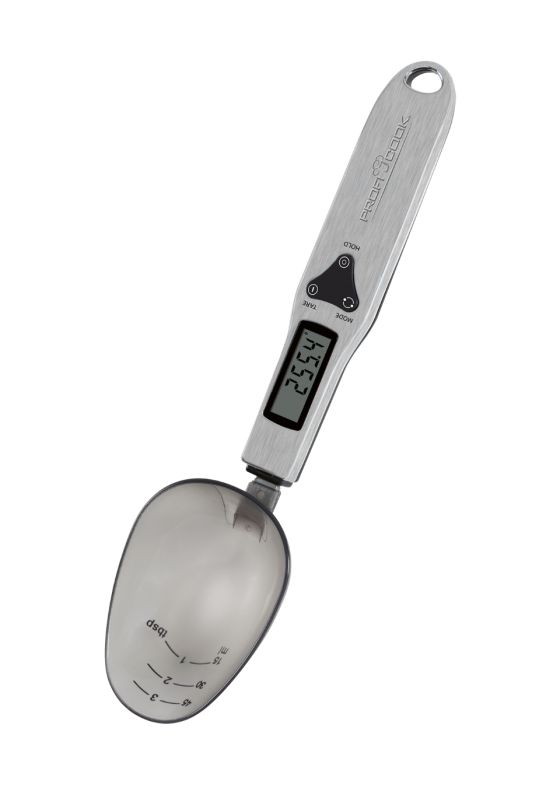 PC-LW1214 Elektronische Küchenwaage bis 0,3 kg Genauigkeit 0,1 g  (Edelstahl) 