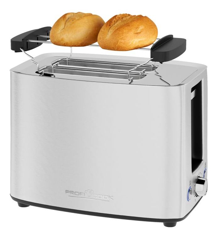 PC-TA 1279 Toaster 850 W 2 Scheibe(n)  (Schwarz, Silber) 