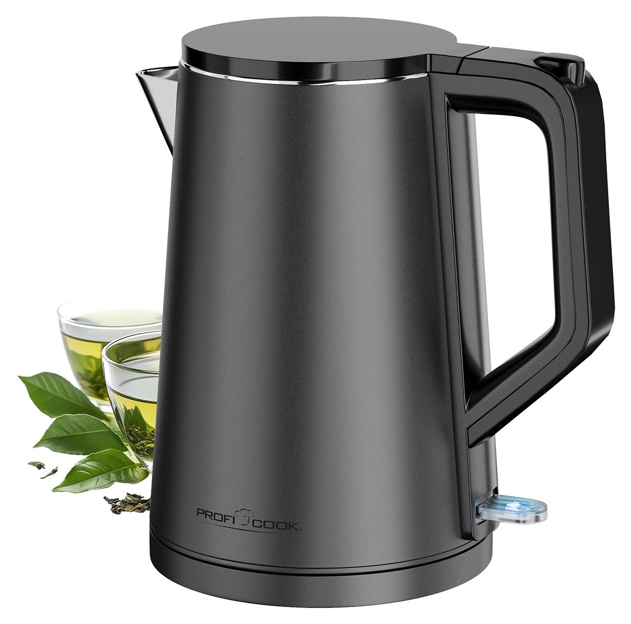 PC-WK1290 1,5 l Wasserkocher 2200 W  (Anthrazit) 