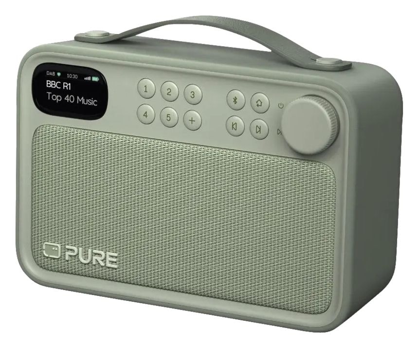 Bloom Bluetooth DAB, FM Radio Tragbar IPX5  (Salbei) 
