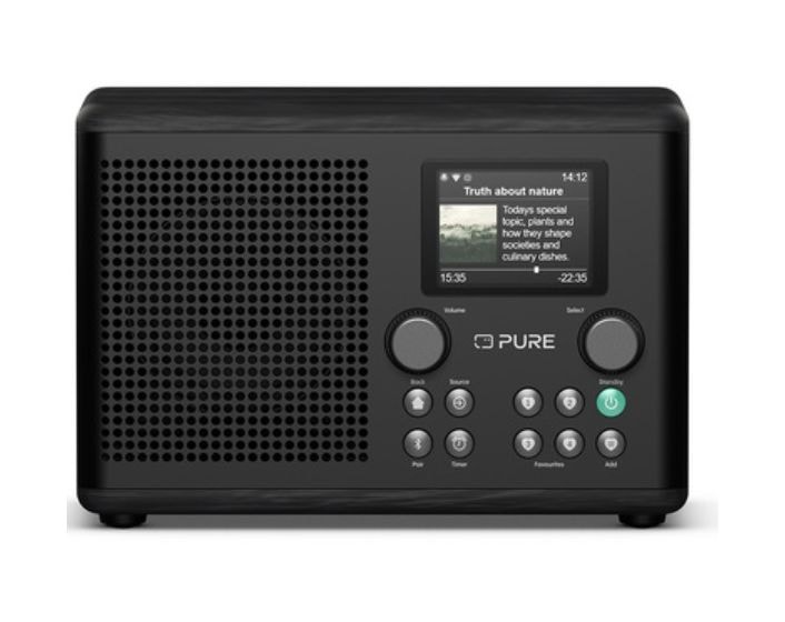 Classic H4i Bluetooth DAB+, FM Radio Internet  (Schwarz) 