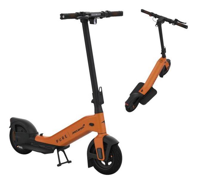 Advance+ McLaren Edition E-Scooter bis 70 km Reichweite  (Schwarz, Orange) 