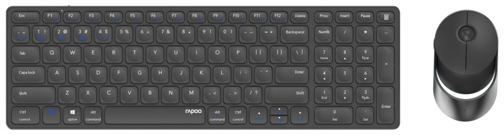 9750M Home Tastatur (Grau) 