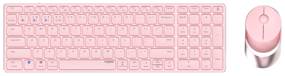 9750M Home Tastatur (Pink) 