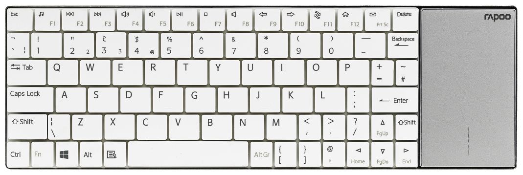 E2710 Büro Tastatur (Weiß) 