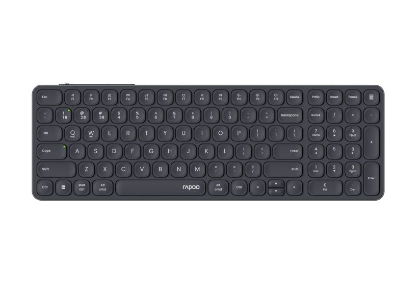 E9710M Büro Tastatur RF Wireless + Bluetooth  (Dunkles Grau) 