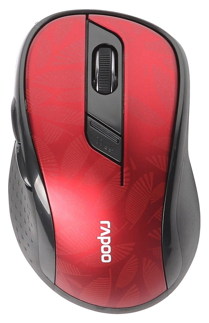 M500 1600 DPI Büro Maus Optisch  (Rot) 