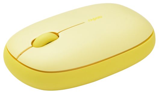 M660 Silent 1300 DPI Büro Maus Optisch (Gelb) 