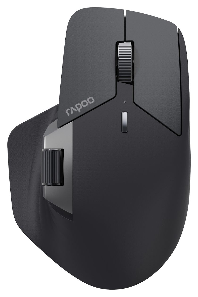 MT760M 4000 DPI Gaming Maus Optisch  (Schwarz, Grau) 