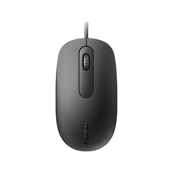 N200 1600 DPI Büro Maus Optisch  (Schwarz) 