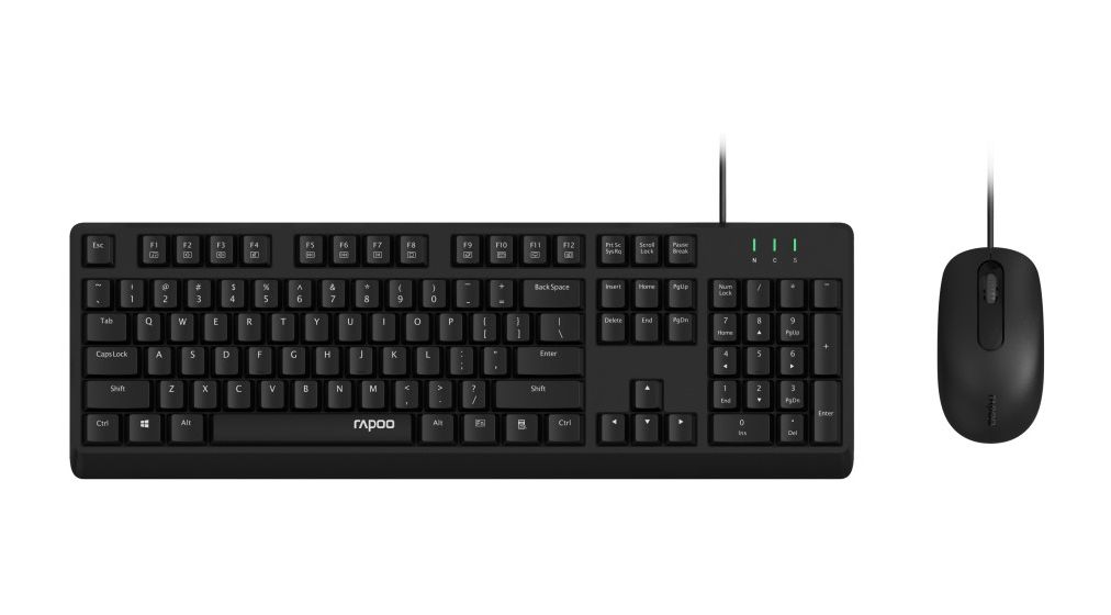 NX1500 Büro Tastatur USB  (Schwarz) 