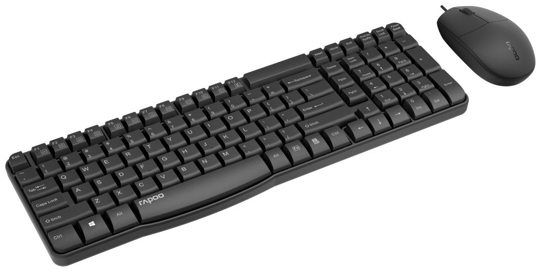 NX1820 Büro Tastatur (Schwarz) 