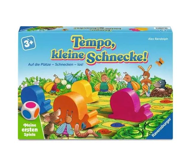 Tempo, kleine Schnecke! 