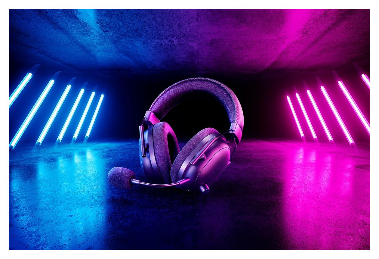 BlackShark V2 Pro Over Ear Bluetooth Kopfhörer kabellos 70 h Laufzeit  (Schwarz) 