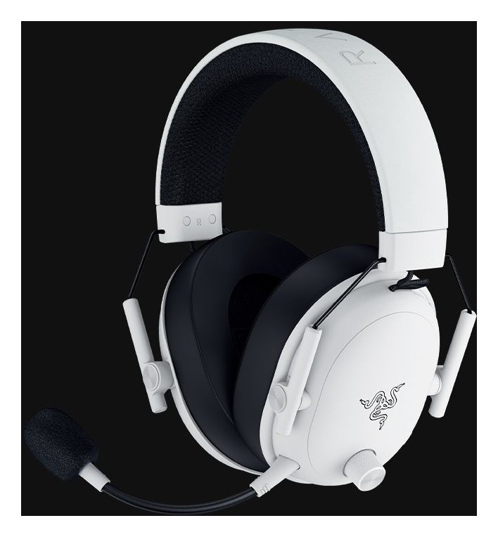 BlackShark V3 Over Ear Bluetooth Kopfhörer kabelgebunden&kabellos USB Typ-A  (Weiß) 