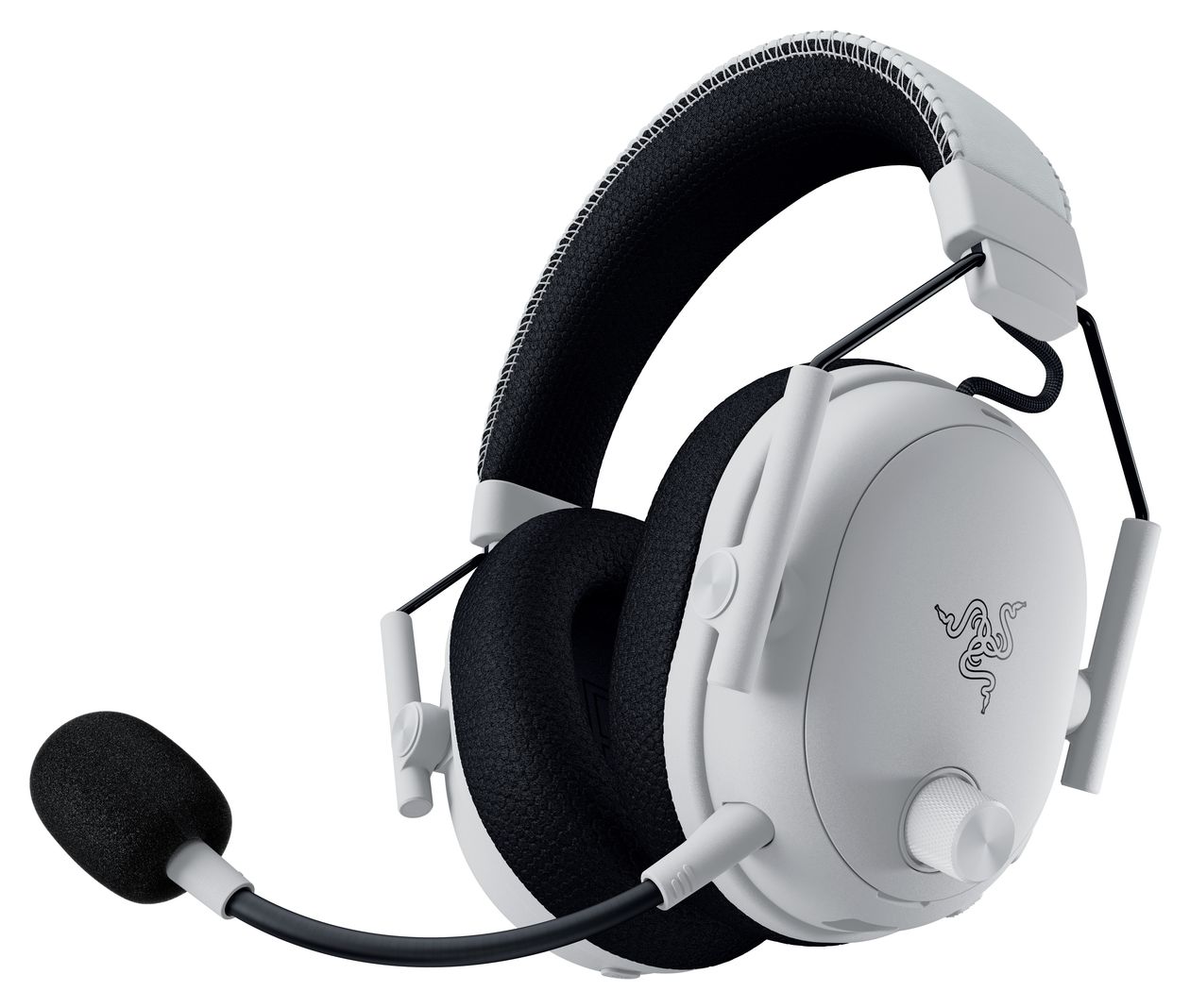 BlackShark V3 Pro Over Ear Bluetooth Kopfhörer kabelgebunden&kabellos 70 h Laufzeit  (Weiß) 