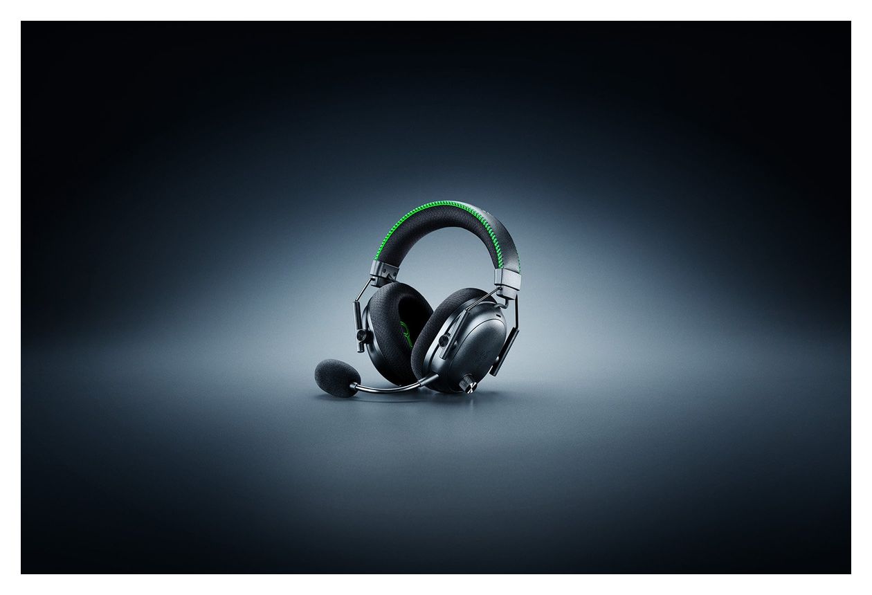 BlackShark V3 Pro Over Ear Bluetooth Kopfhörer kabelgebunden&kabellos USB Typ-A  (Schwarz) 
