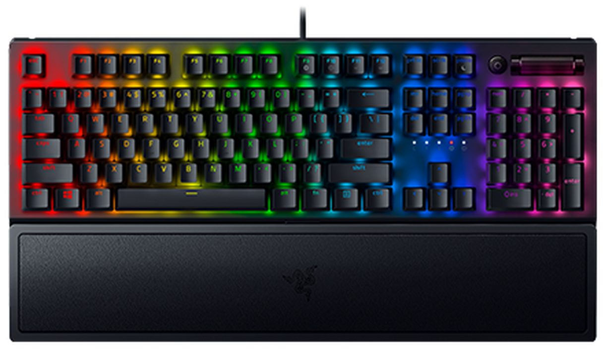 BlackWidow V3 Green Switch RGB-LED Gaming Tastatur (Schwarz) 