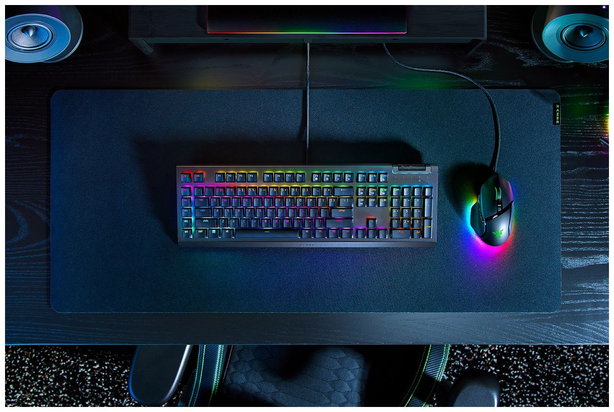 BlackWidow V4 X RGB-LED Gaming Tastatur (Schwarz) 
