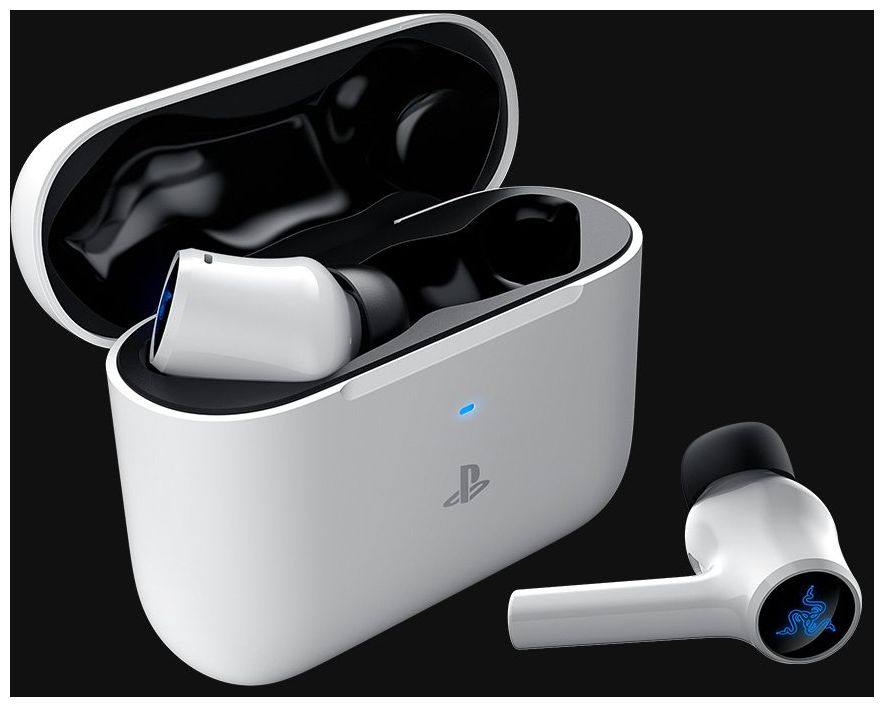 Hammerhead HyperSpeed PlayStation In-Ear Bluetooth Kopfhörer kabellos (Weiß) 