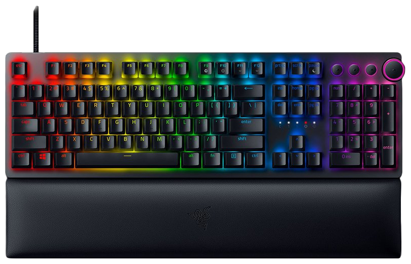 Huntsman V2 RGB-LED Gaming Tastatur (Schwarz) 