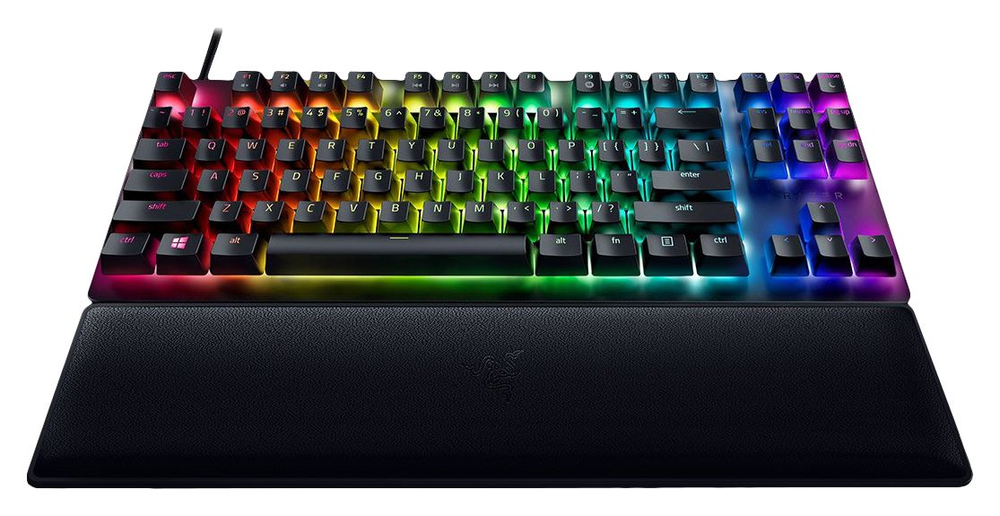 Huntsman V2 Tenkeyless RGB-LED Gaming Tastatur (Schwarz) 