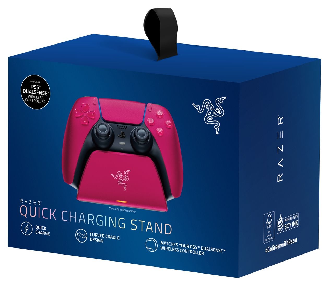 Schnellladestation Ladestation PlayStation PS5  (Rot) 