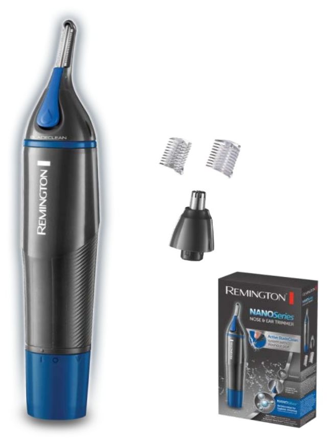 NE3850 NanoSeries Hygiene Clipper Nasen- und Ohrhaartrimmer Haarschneider Batterie/Akku 