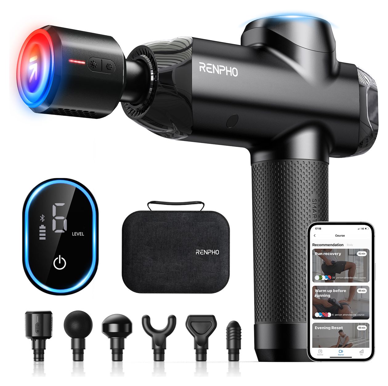Power+ Thermal Cool Massage Gun 