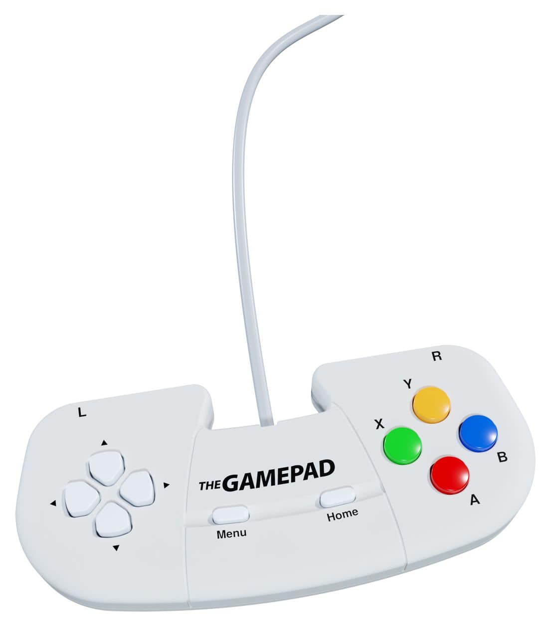 The Gamepad Digital Gamepad für MAC, PC, ZX Spectrum  (Weiß) 