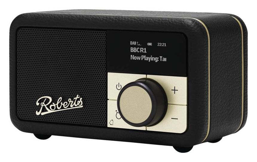 Revival Petite 2 DAB, DAB+, FM Radio Tragbar  (Schwarz) 