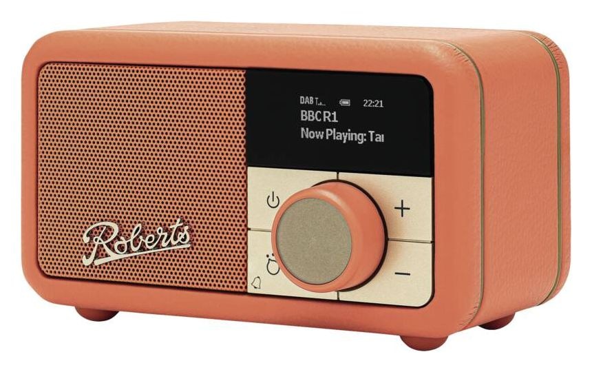 Revival Petite 2 DAB, DAB+, FM Radio Tragbar  (Orange) 