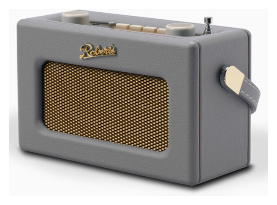 Revival Uno BT Bluetooth DAB, DAB+, FM Radio Tragbar  (Grau) 