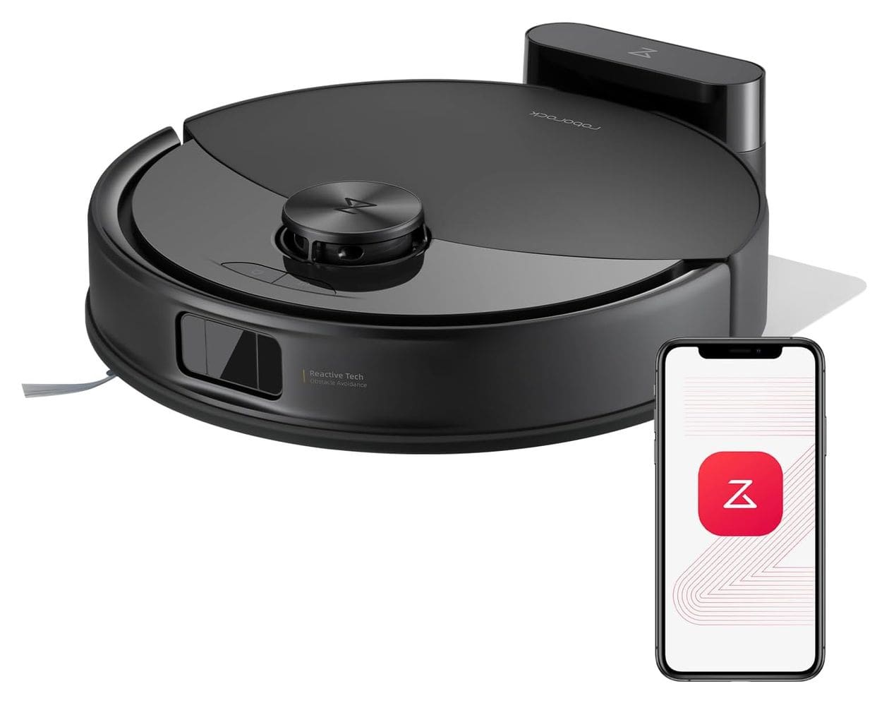 Q10 VF Saugroboter nass/trocken 150 min Akku 10000 Pascal Leistung  (Schwarz) 