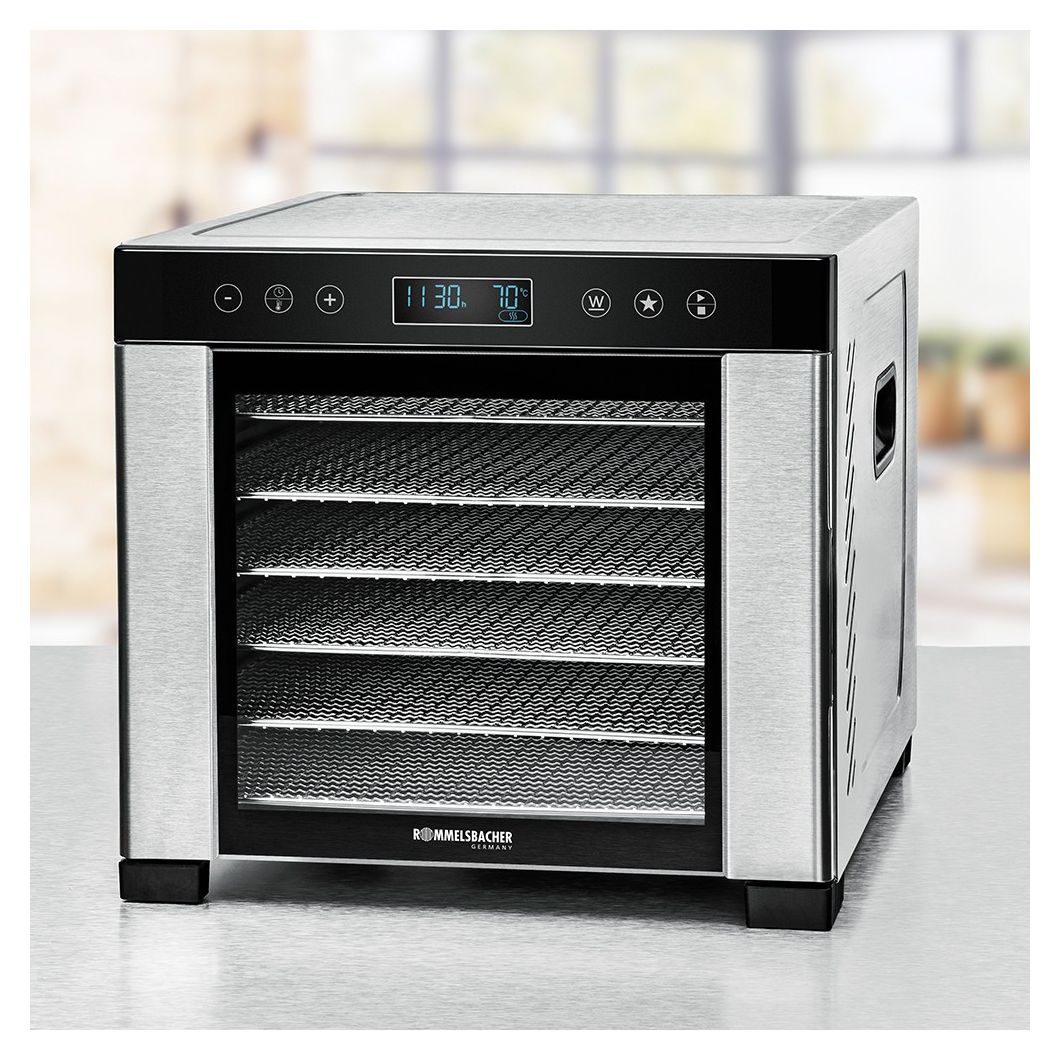 DA950 Dörrautomat 600 W 99 h Maximale Timer-Zeit 6 1 Dörrgitter 