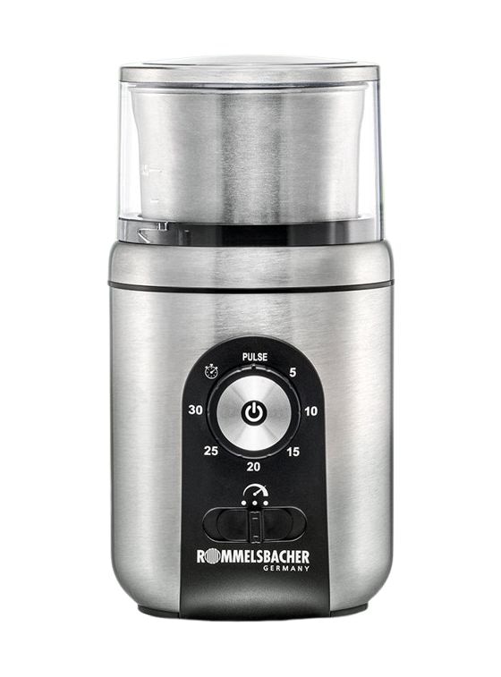 EGK250 Zerkleinerer 200 W Edelstahl Behälter  (Schwarz/Edelstahl) 