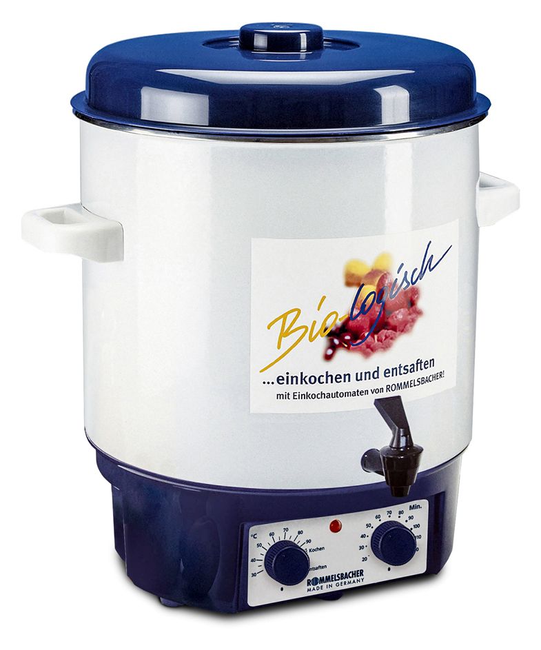 KA1804 Einkocher 27l 120min Zeitschaltuhr 1800 W  (Blau, Weiß) 
