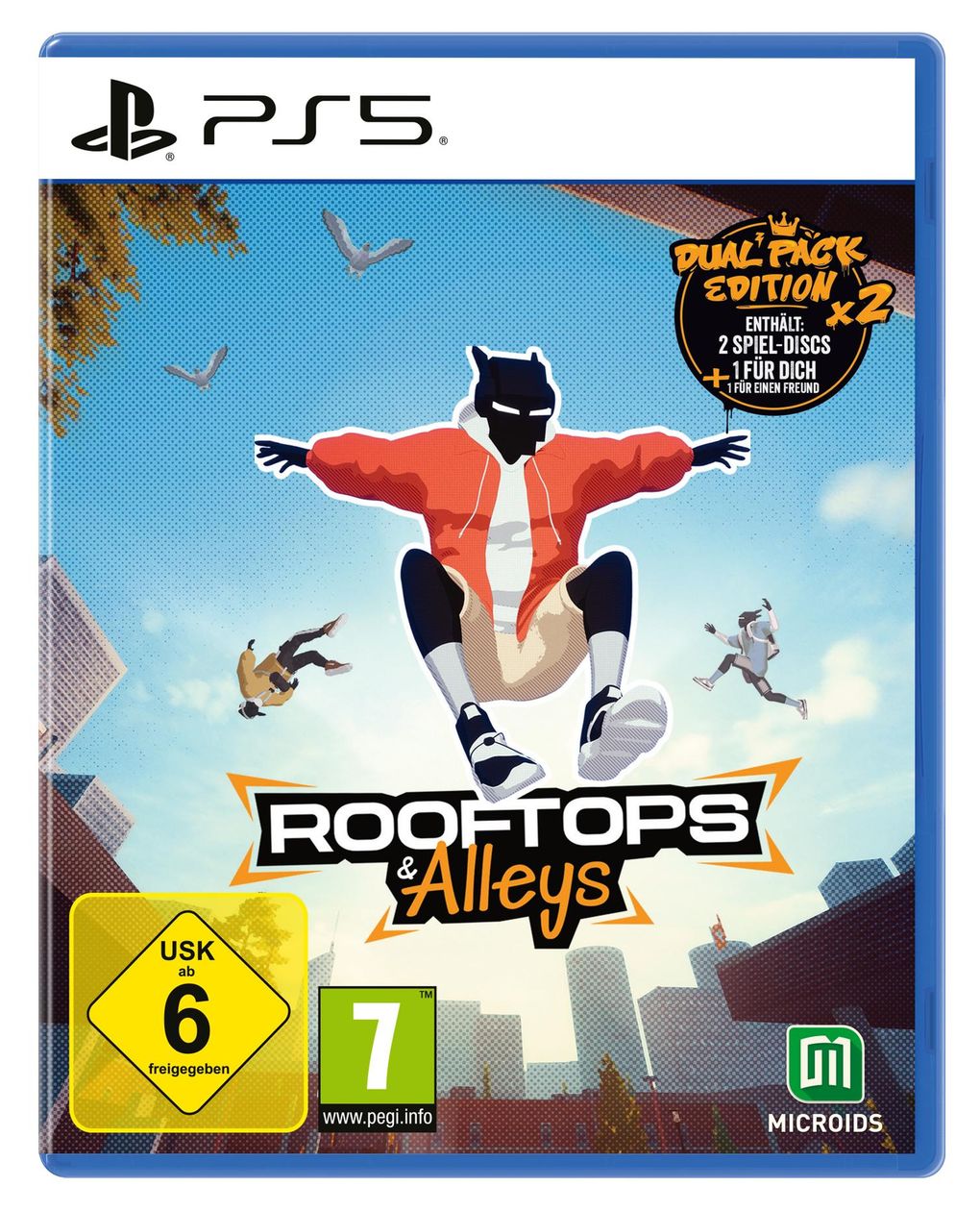 Rooftops & Alleys: The Parkour Game - Dual Pack Edition (PlayStation 5) 